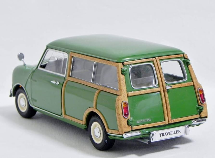 ・モーリストラベラーエステートダイキャストミニカー Amazon | KYOSHO 京商 1/18 Morris MINI Traveller Green ミニ